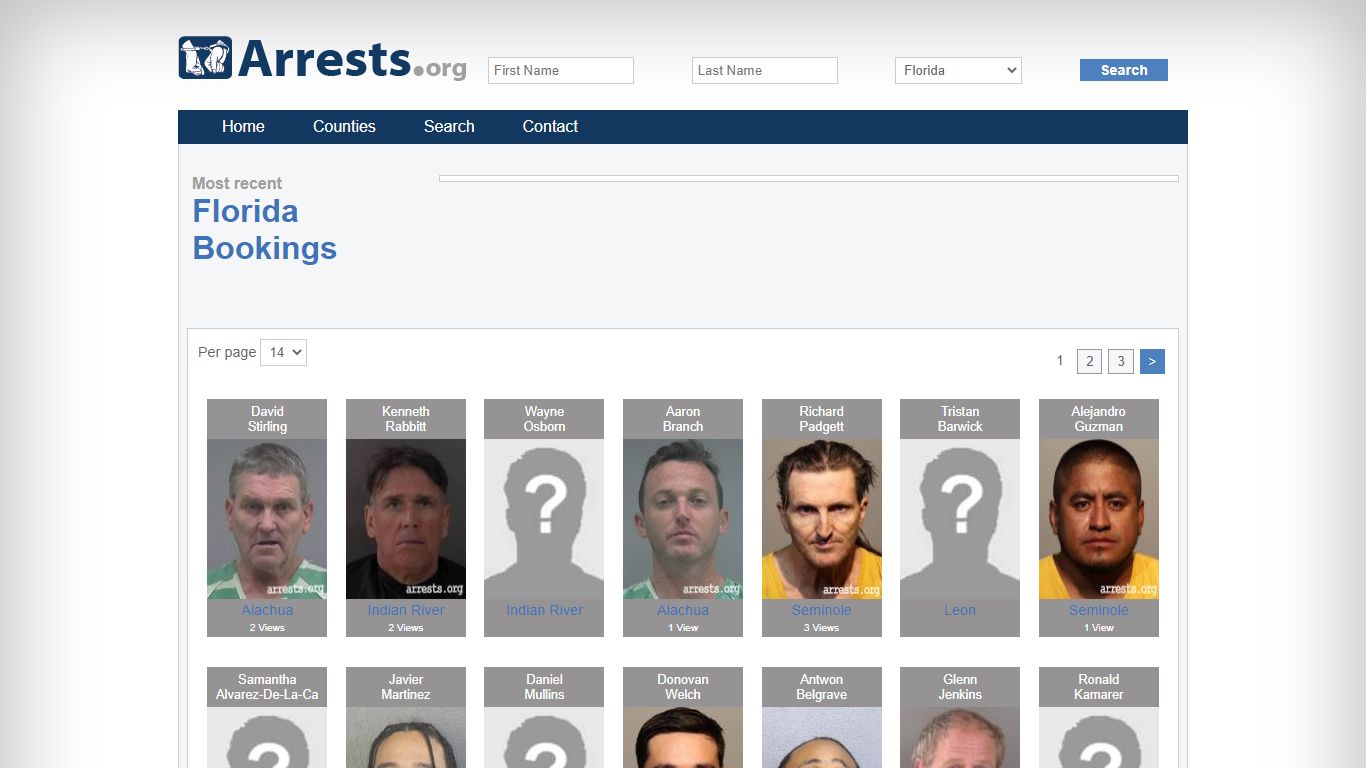 Florida Arrests and Inmate Search